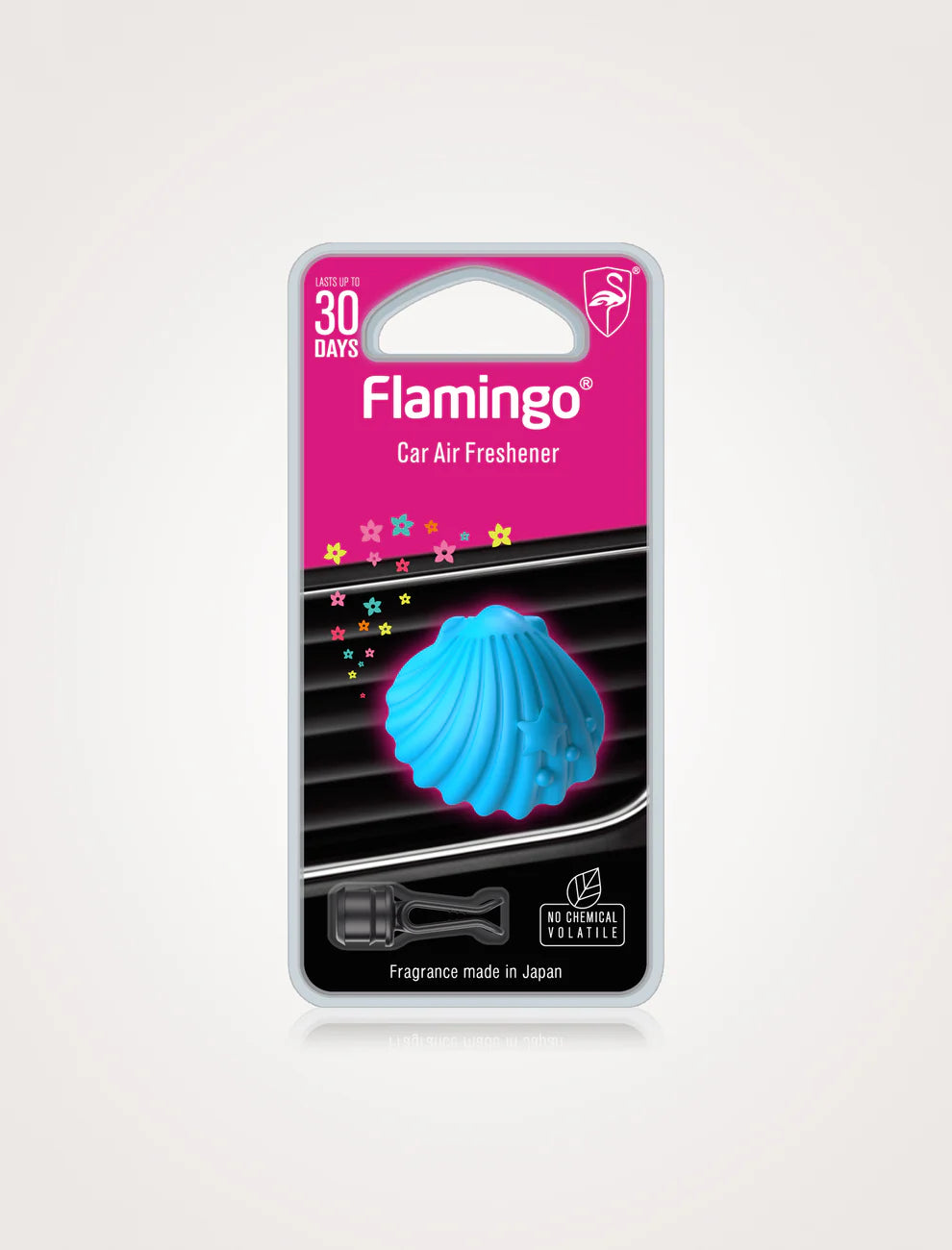 Flamingo EVA CAR AIR FRESHENER-SHELL Cologne