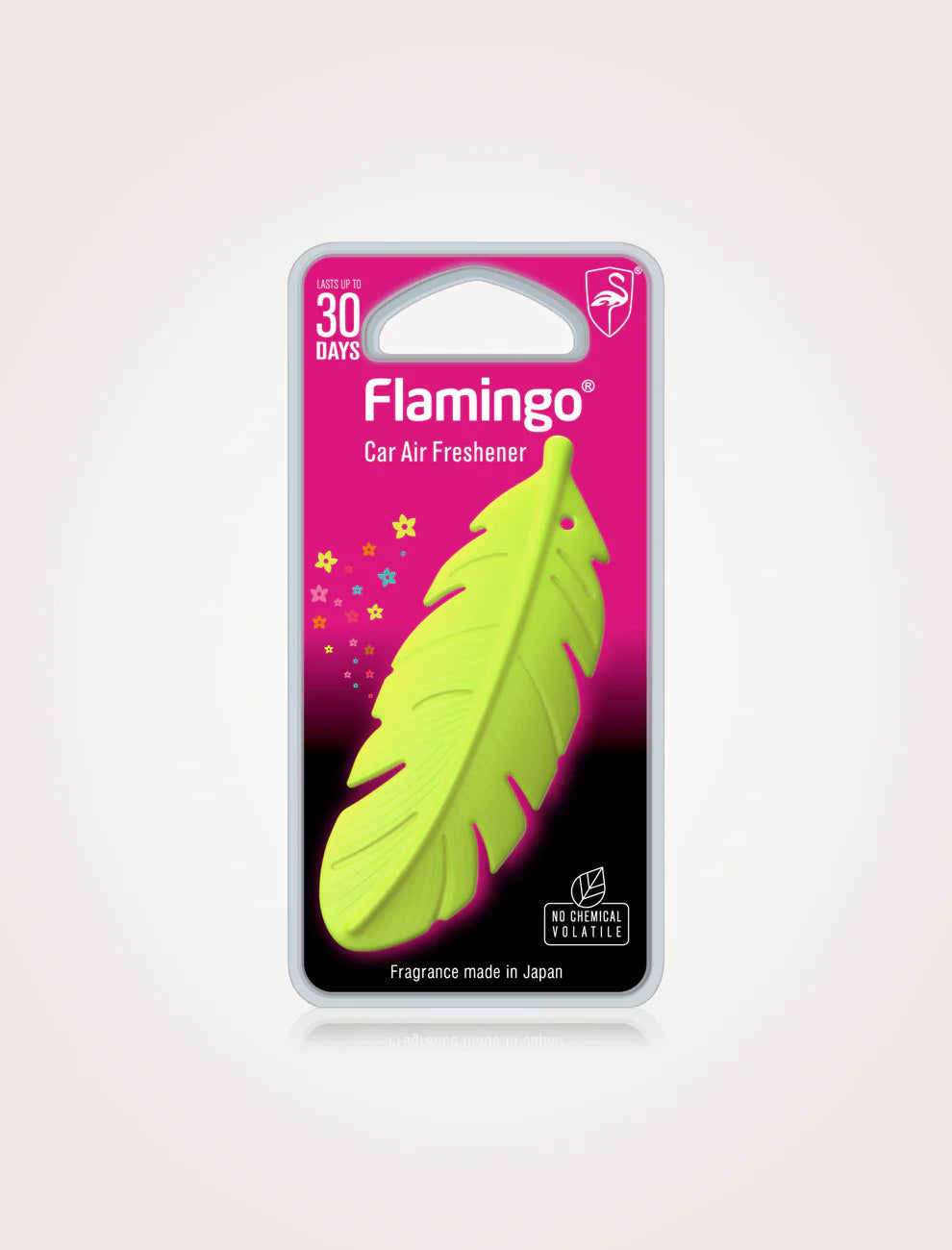 Flamingo EVA CAR AIR FRESHENER-FEATHER Vanilla