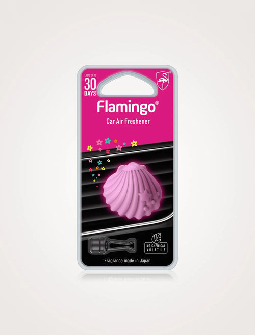 Flamingo EVA CAR AIR FRESHENER-SHELL Black Opium