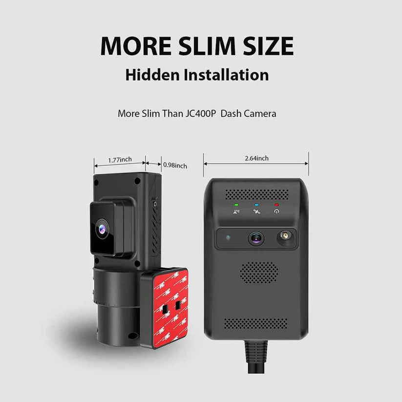 JIMI-MINI 4G CAR CAMERA WITH LIVE STEAMING, JC181, DUAL CAMERAS, GPS TRACKING, WiFi, HOTSPOT, MULTIPLE ALARMS, DVR, DASH CAM.