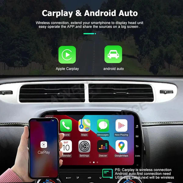 Chevrolet Camaro 2008 – 2014 4GB RAM 64GB STORAGE CARPLAY ANDROID AUTO